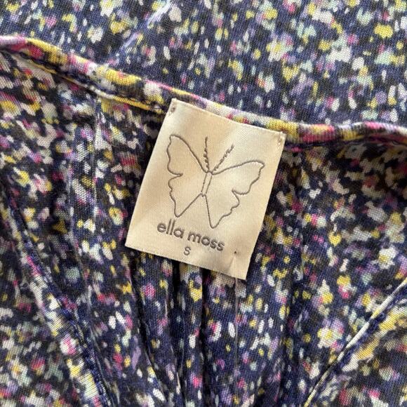 Ella Moss Floral Maxi Dress Small - Picture 4 of 4